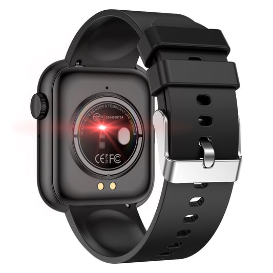 Reloj Inteligente QX7 con Monitor de Temperatura, Llamadas Bluetooth y SOS - Image 2