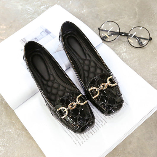 Zapatos Cómodos para Mamá con Hebilla Metálica - Colección Otoño 2021