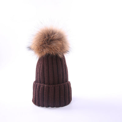 Gorro Infantil de Lana con Pompón para Otoño e Invierno - Image 15