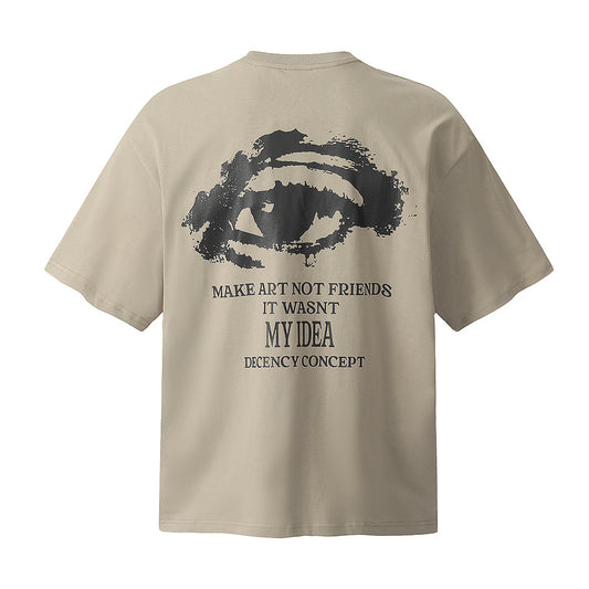 Camiseta Suelta Oversize para Hombre - Estilo Casual Moderno