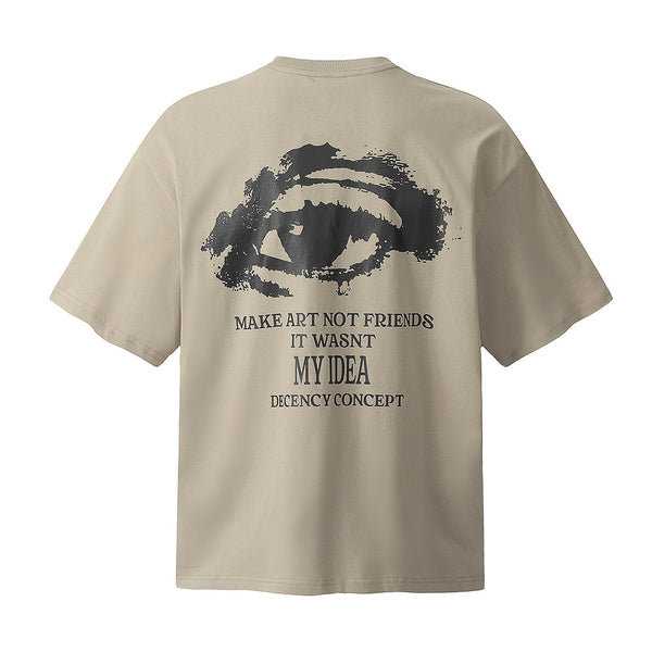 Camiseta Suelta Oversize para Hombre - Estilo Casual Moderno