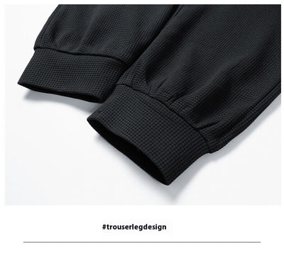 Sudadera Deportiva con Capucha Texturizada Waffle para Hombre - Image 23