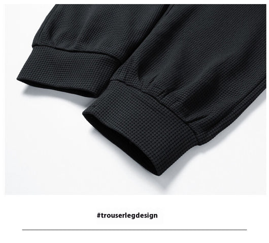 Sudadera Deportiva con Capucha Texturizada Waffle para Hombre - Image 23