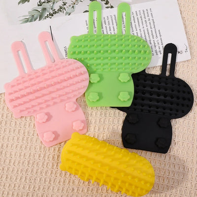 Cepillo Masajeador Quitapelos para Gatos con Rascador de Pared Autolimpiable - Image 15