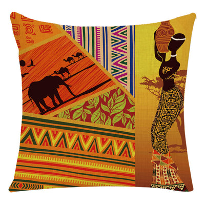 Funda de Cojín Decorativa Africana para Cama y Auto - Image 25