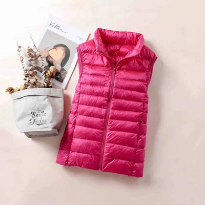 Chaleco Acolchado Ajustado de Moda Casual - Image 17