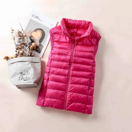 Chaleco Acolchado Ajustado de Moda Casual - Image 17