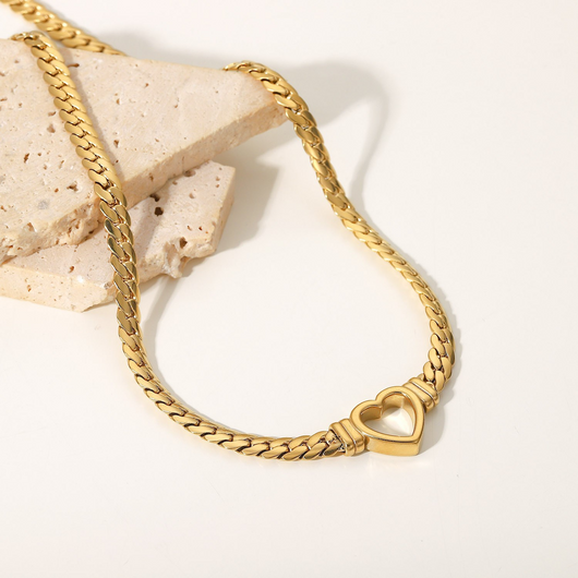 Collar Personalizable de Eslabones 'Amor' en Acero de Titanio - Image 18