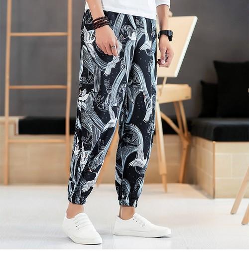 Pantalones Casuales Cómodos para Hombre Crane - Bloomers Holgados - Image 10