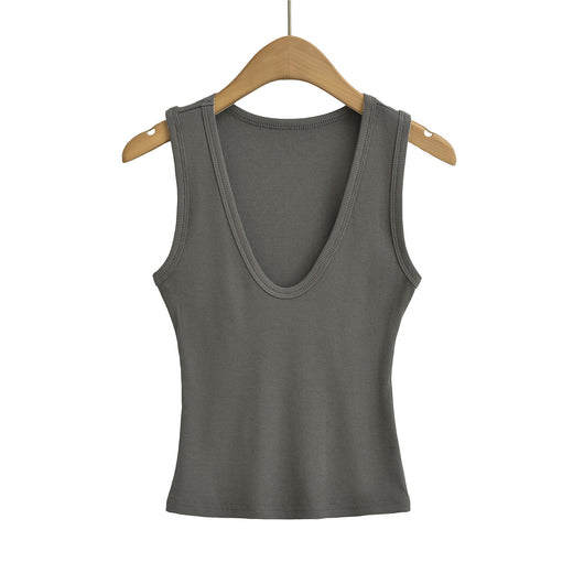 Top Corto Escote en U Profundo para Mujer - Image 16