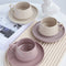 Juego de Taza y Plato para Café - Diseño Elegante para Home Office
