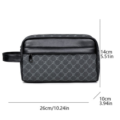 Cartera Vintage para Hombre con Estampado Artístico - Image 2