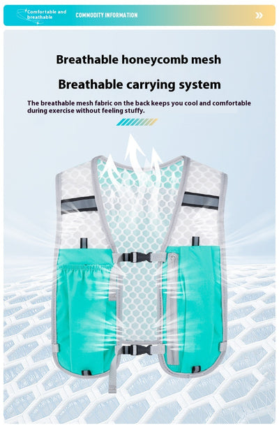 Chaleco Mochila Deportivo para Correr, Senderismo y Ciclismo - Image 16