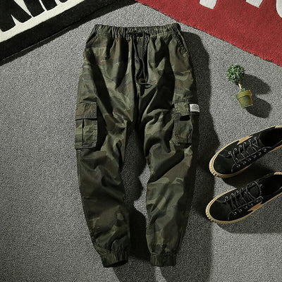 Pantalones Cargo Camouflage Holgados para Hombre - Image 13