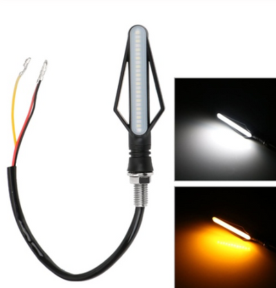 Direccionales LED Secuenciales para Moto con Luz de Freno - Image 16