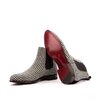Botas Bajas de Cuadros para Hombre - Tacón Bajo y Punta Redonda - Image 6