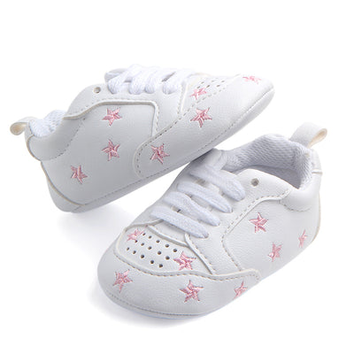 Zapatos Deportivos para Bebé Primavera-Otoño con Suela Suave y Estrella Roja - Image 3
