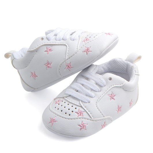 Zapatos Deportivos para Bebé Primavera-Otoño con Suela Suave y Estrella Roja - Image 3