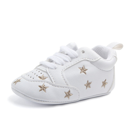 Zapatos Deportivos para Bebé Primavera-Otoño con Suela Suave y Estrella Roja - Image 8