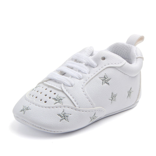 Zapatos Deportivos para Bebé Primavera-Otoño con Suela Suave y Estrella Roja - Image 7