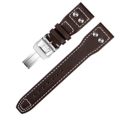 Correa de Reloj de Cuero Genuino Portugués Fire Jet - Image 7
