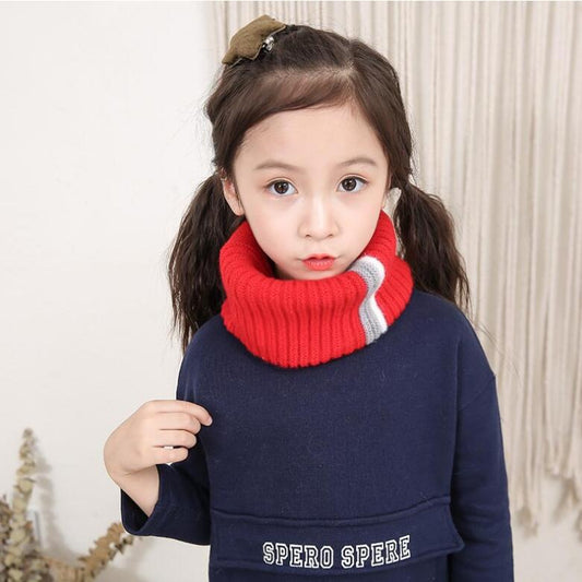 Cuello de abrigo tejido en lana para bebé - Protección térmica invernal - Image 2