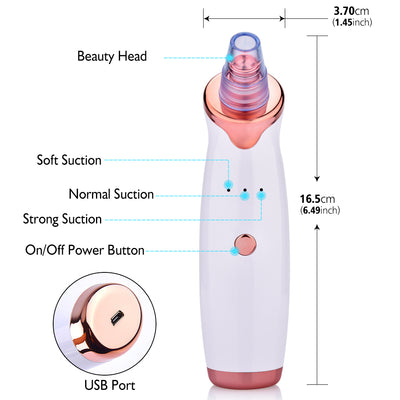 Extractor de Puntos Negros Eléctrico con Succión Facial - Image 11