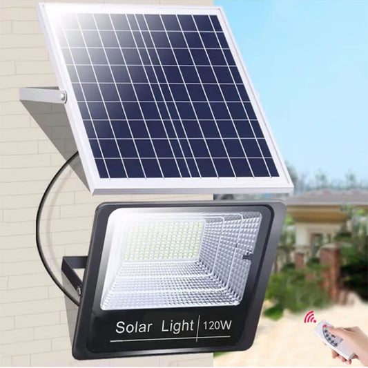 Lámpara Solar LED para Jardín y Exterior