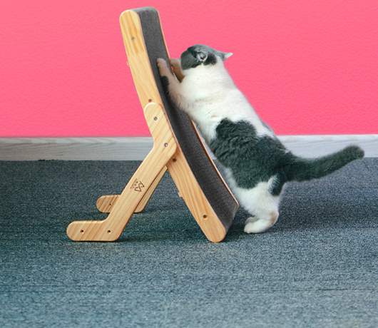 Cama Gato Deformable con Rascador de Cartón Corrugado y Núcleo Reemplazable - Image 6