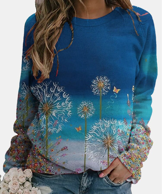 Sudadera Casual de Manga Larga Estampada con Forro Polar - Image 7