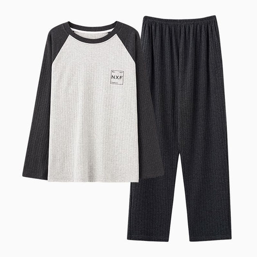 Pijama para Hombre de Algodón 100% con Manga Larga - Image 4