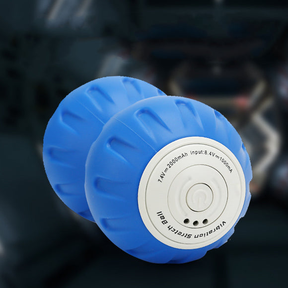 Balón Masajeador Vibración Cacahuete para Relajación Muscular y Yoga