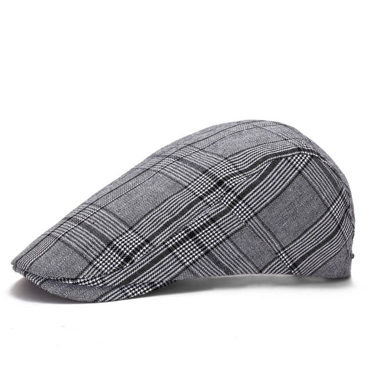 Gorra de Cuadros para Otoño e Invierno