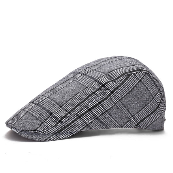 Gorra de Cuadros para Otoño e Invierno
