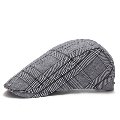 Gorra de Cuadros para Otoño e Invierno