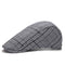 Gorra de Cuadros para Otoño e Invierno