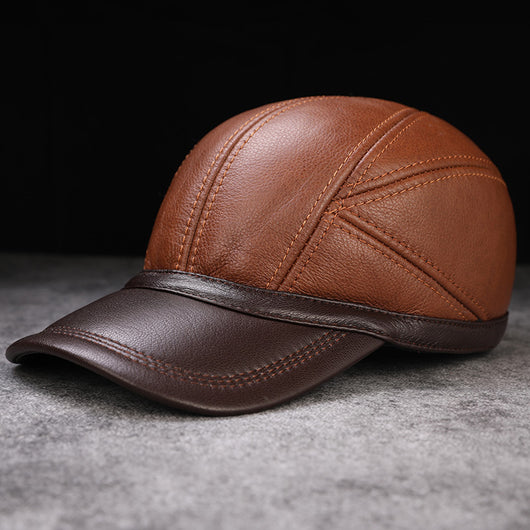 Gorra de Béisbol en Cuero Premium de Primera Capa - Image 13
