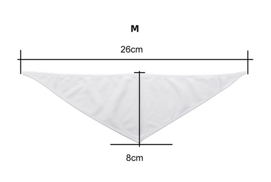 Toalla Triangular para Mascotas con Impresión por Transferencia de Calor - Image 17