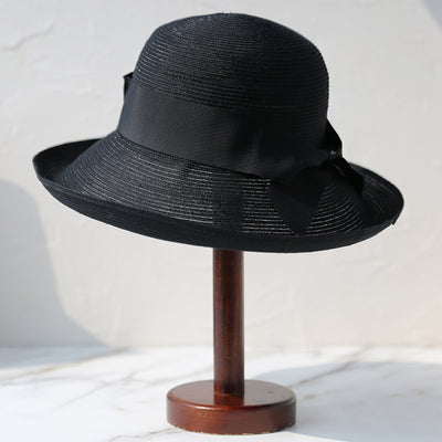 Sombrero Cubo Plegable para Mujer con Moño - Image 2