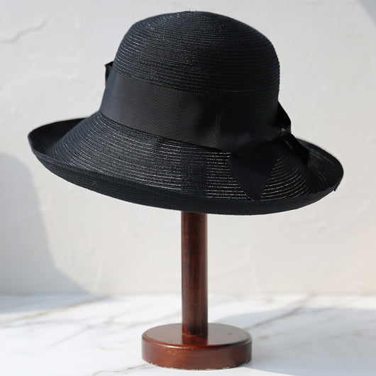 Sombrero Cubo Plegable para Mujer con Moño - Image 2