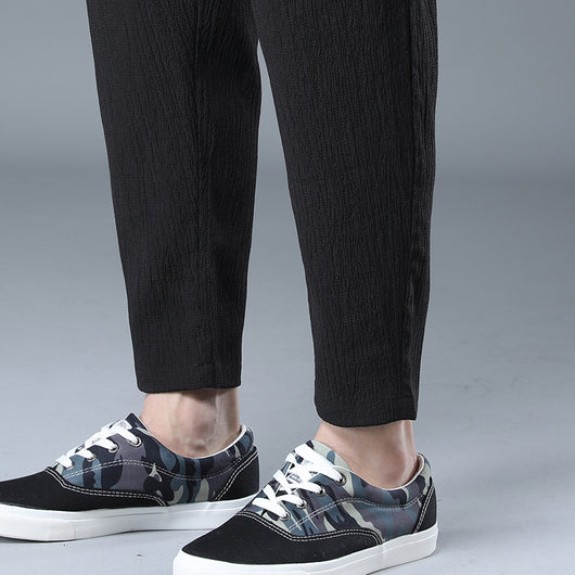 Pantalones Casuales Sueltos de Algodón y Lino Trend Ice Silk - Image 15