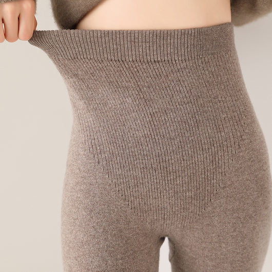 Leggings Térmicos de Lana Tejida sin Costuras - Cintura Alta Reductora - Image 4
