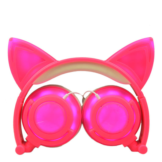 Audífonos Inalámbricos con Orejas de Gato Luminosas y Diseño Plegable - Image 17