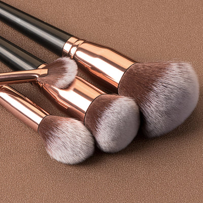 Set de 15 Brochas de Maquillaje Profesional con Aplicadores para Sombra - Image 9