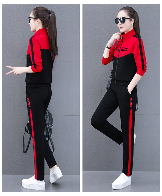 Conjunto Deportivo Mujer Colorblock Ajustado para Running - Image 12