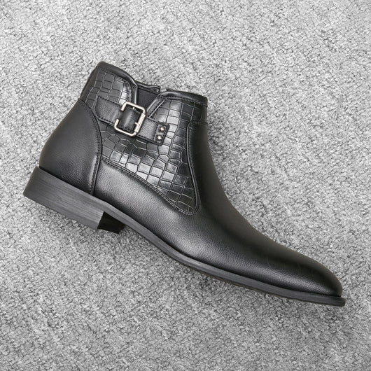 Botas de Invierno para Hombre con Cierre Lateral y Forro Cálido - Image 3