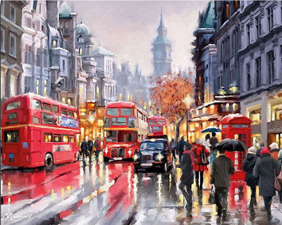 Kit Pintura por Números - Calle 2