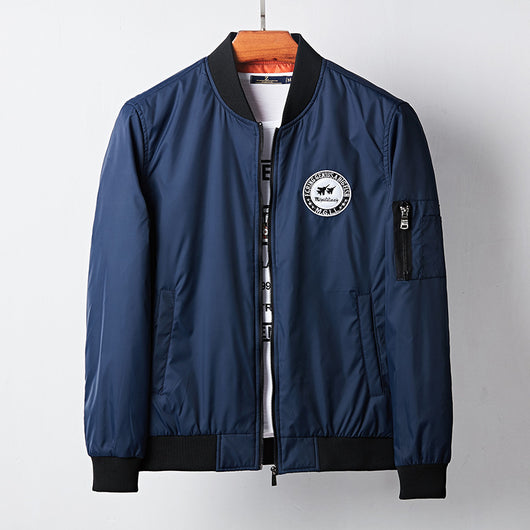 Chaqueta Bomber Casual de Nylon Estilo Béisbol - Image 15