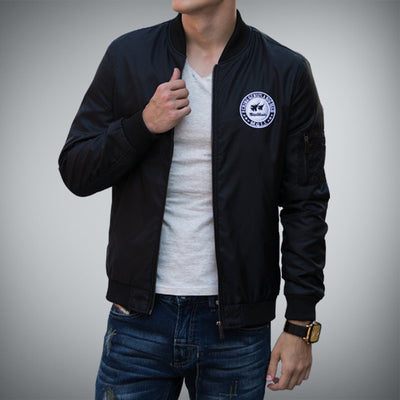 Chaqueta Bomber Casual de Nylon Estilo Béisbol - Image 14