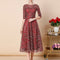 Vestido Slim Fit Elegante con Bordado Delicado para Mujer